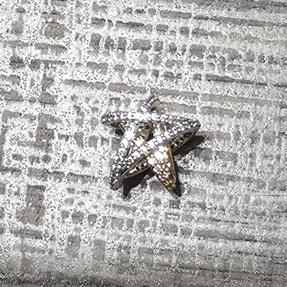 Authentic Pandora Sparkling Crossover Star Charm - Picture 4 of 4